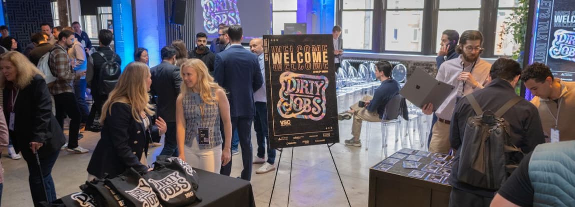 Welcome reception for the Dirty Jobs Summit
